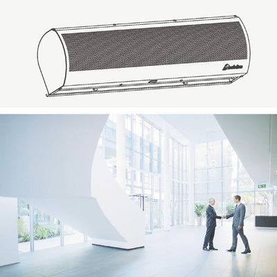 2024Deur Door Fan Air Barriers Overdoor Air Curtain Residential Fan voor de deur Grootte 0,9m-2m